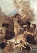 Adolphe William Bouguereau The Birth of Venus painting